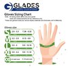 Glades Nitrile Disposable Gloves, 8 mil Palm, Nitrile, Powder-Free, L, 500 PK, Green HM2021889003-GN-L